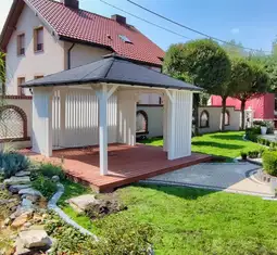 Altana Nela - 4m x 4m - Biała - zdjęcie 1