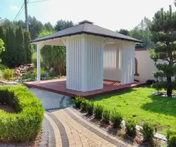 Altana Nela - 4m x 4m - Biała - zdjęcie 9