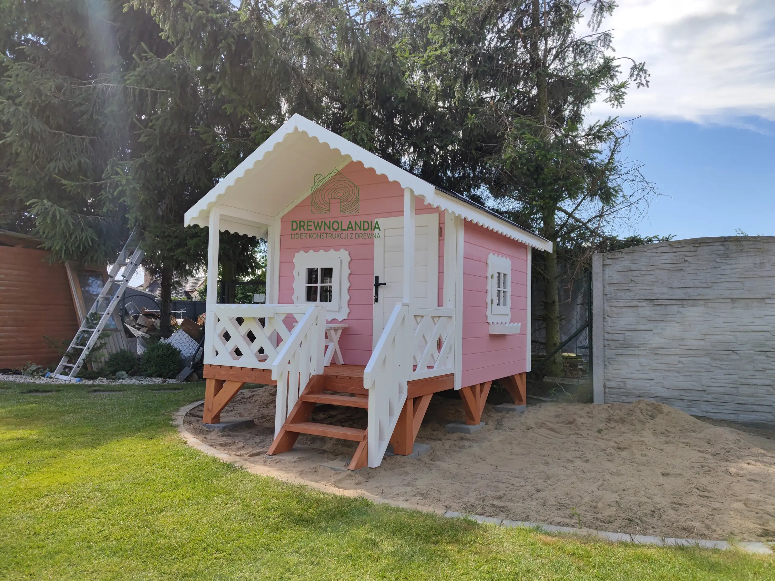 Drewniany Domek Dla Dzieci Kitty III - 2,8x2m