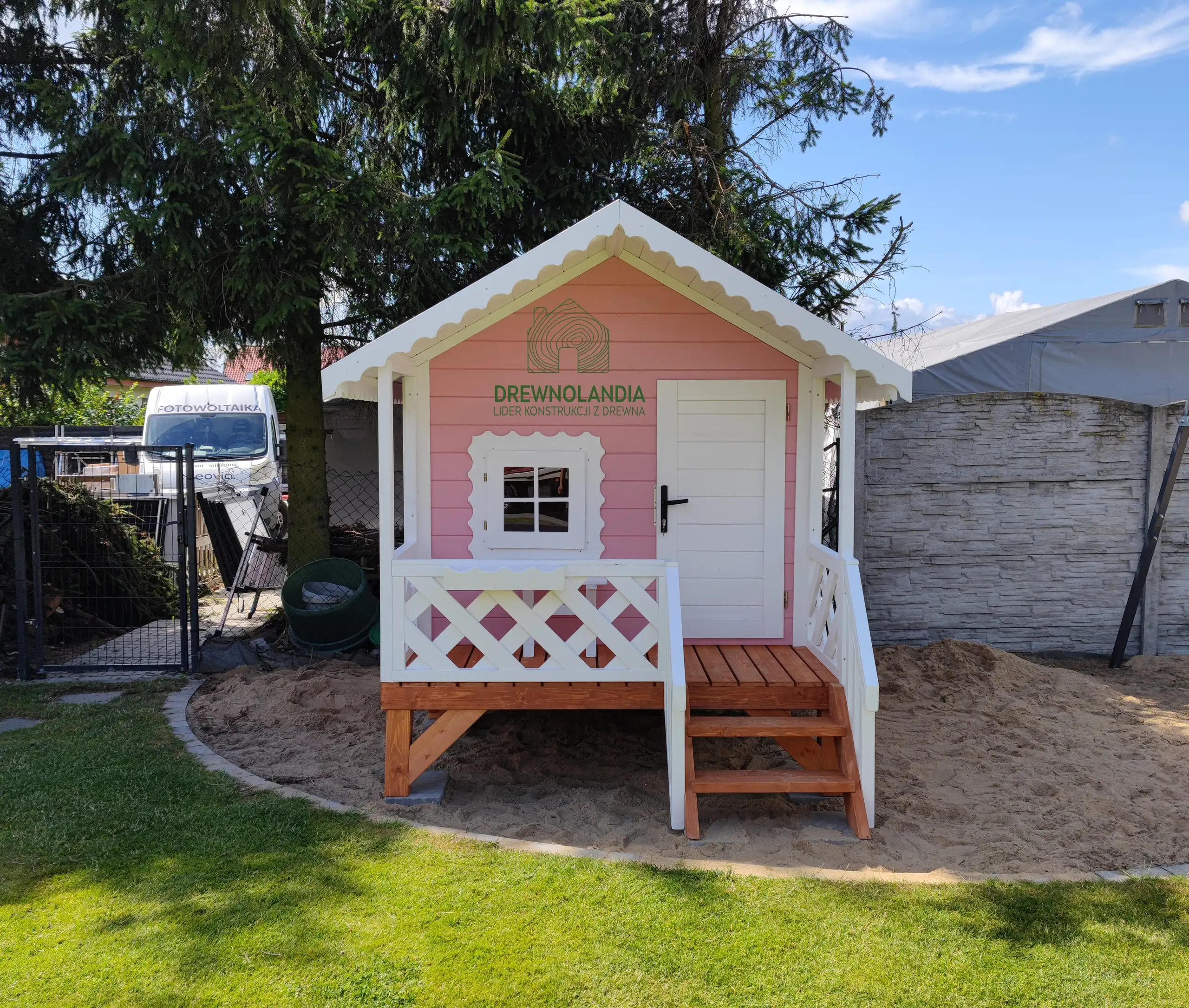 Drewniany Domek Dla Dzieci Kitty III - 2,8x2m