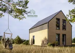 Dom drewniany Richard - nowoczesna stodoła - 47 m2 - zdjęcie 5