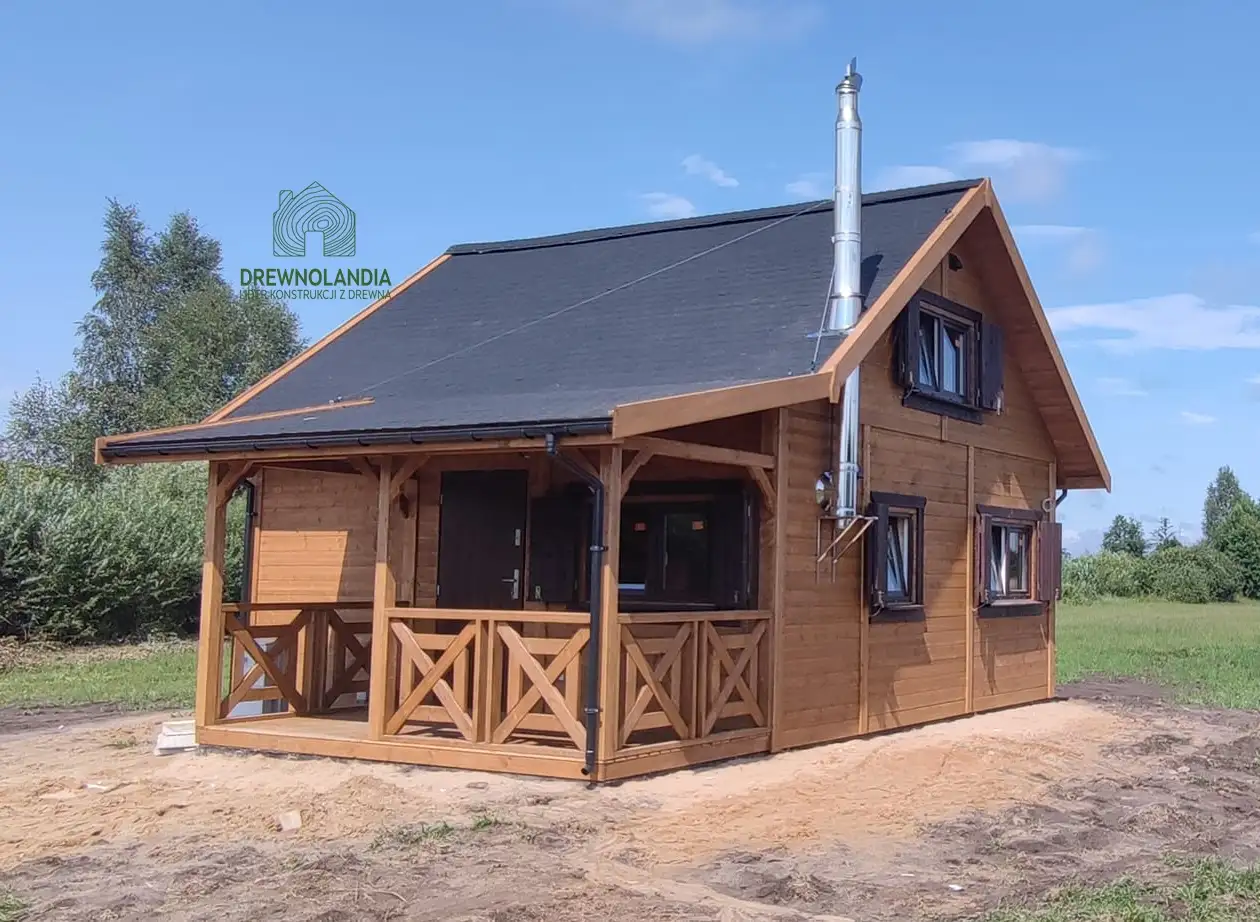 Wiktor V z oknami PCV - 5,9x5,9m