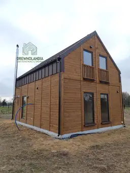 Dom drewniany Richard - nowoczesna stodoła - 47 m2 - zdjęcie 7