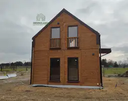 Dom drewniany Richard - nowoczesna stodoła - 47 m2 - zdjęcie 8