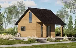 Domek rekreacyjny całoroczny CRP9 - 35 m² - zdjęcie 4