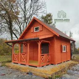 Domek Ogrodowy z tarasem Marcel II - 5x5m  - zdjęcie 12