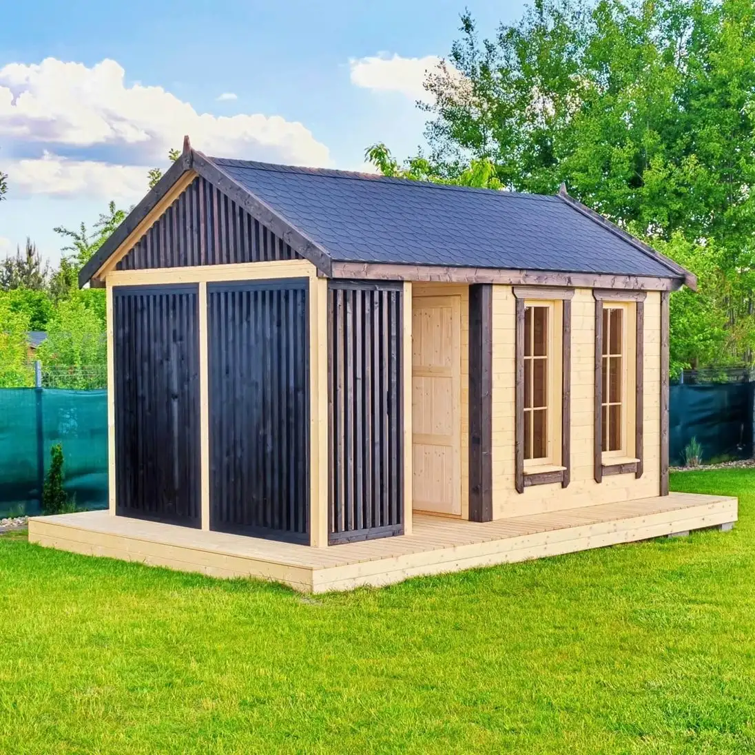 Altana z domkiem Jacek - 5x3m