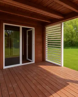 Domek letniskowy drewniany z antresolą Wiktor IV V2 – 35 m² - zdjęcie 8