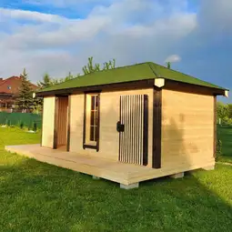 Altana z domkiem Wojtek - 6x3m - zdjęcie 3