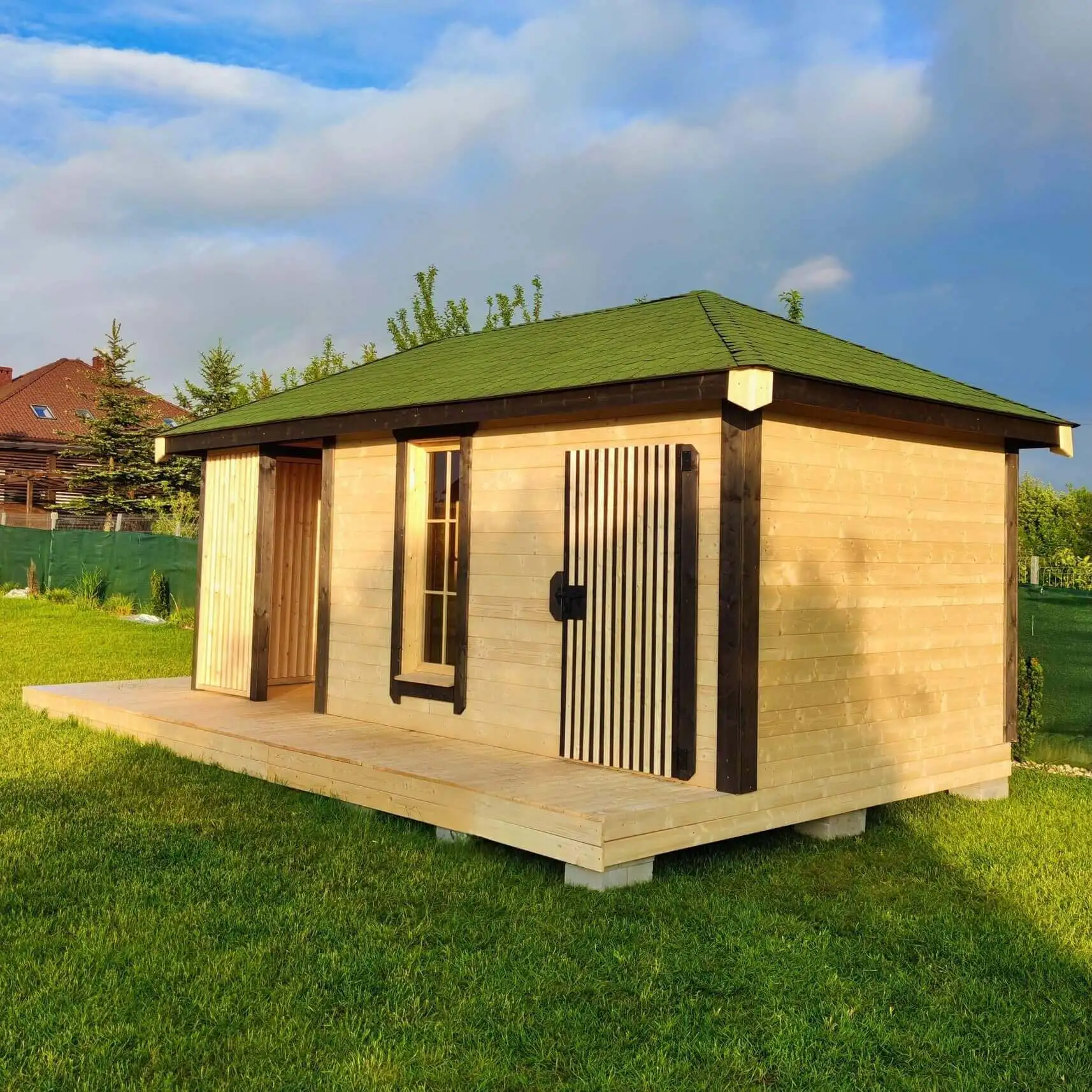 Altana z domkiem Wojtek - 6x3m