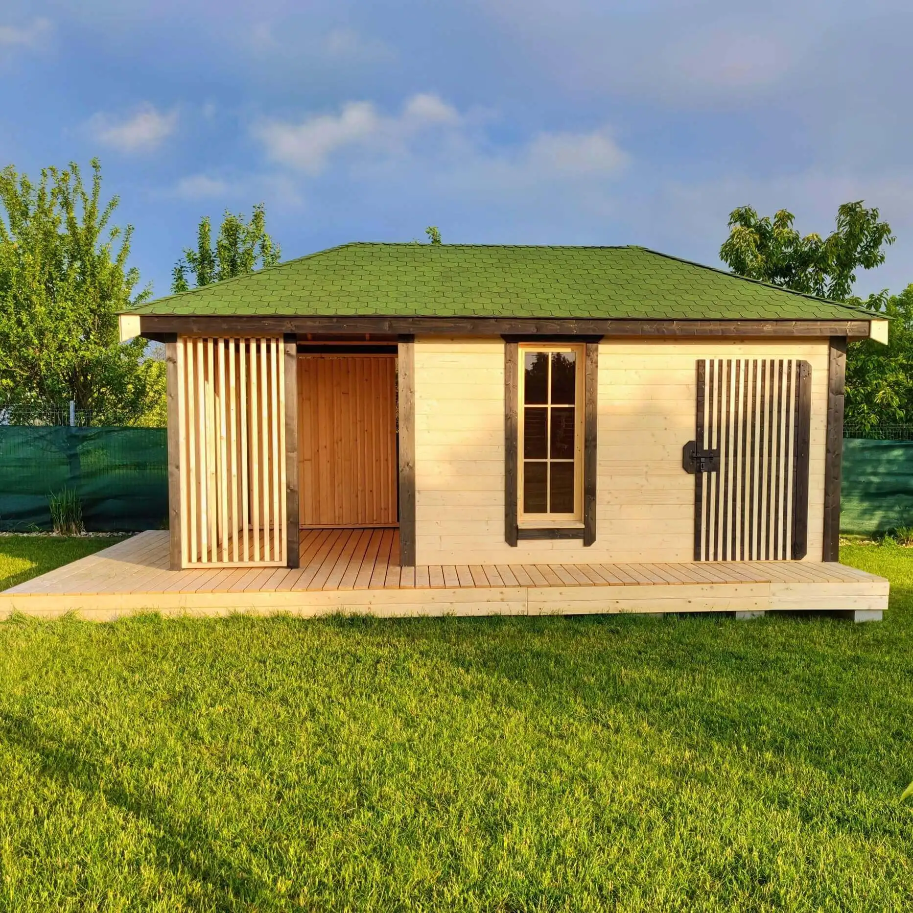Altana z domkiem Wojtek - 6x3m