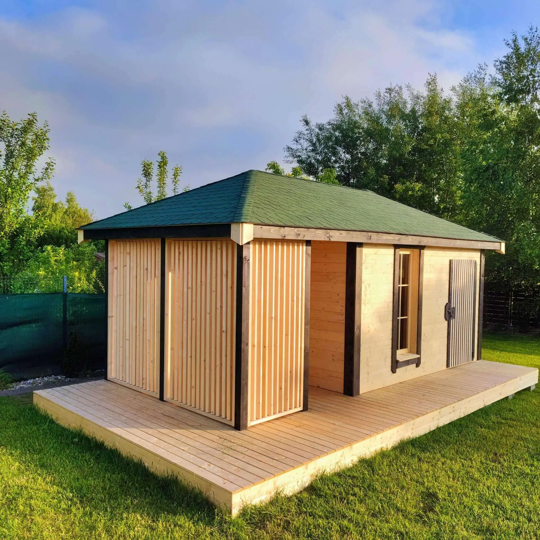Altana z domkiem Wojtek - 6x3m