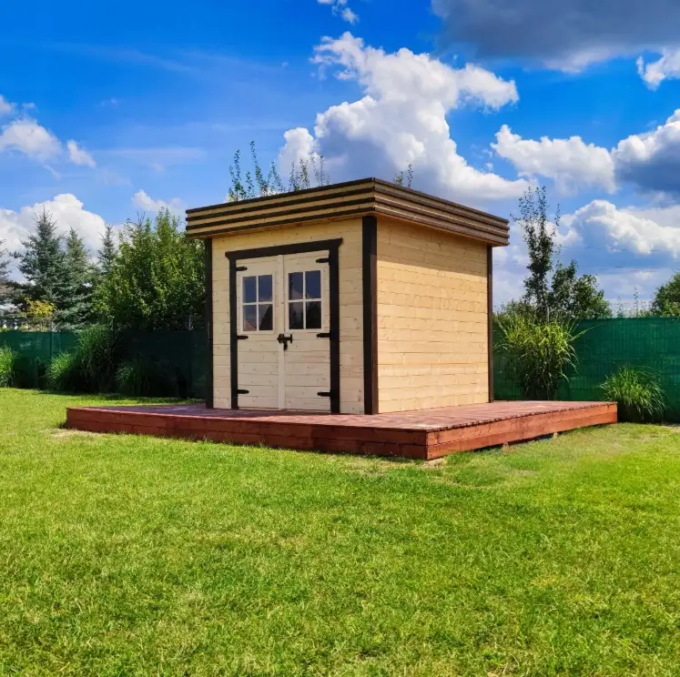 Domek gospodarczy do ogrodu Klaudiusz v2 - 3x2m