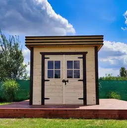 Domek gospodarczy do ogrodu Klaudiusz v2  - 3x2m  - zdjęcie 4