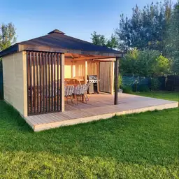 Altana Grillowa Blanka - 4m x 4m + 2m x 1,5m - zdjęcie 4