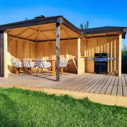 Altana Grillowa Blanka - 4m x 4m + 2m x 1,5m - zdjęcie 5