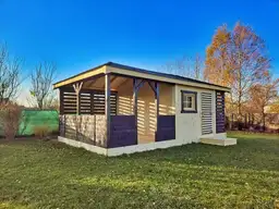 Altana Premium z Domkiem i Drewutnią Ludwik v3 6×4 m - zdjęcie 3