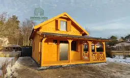 Domek rekreacyjny całoroczny CRP10 - 35m² - zdjęcie 6