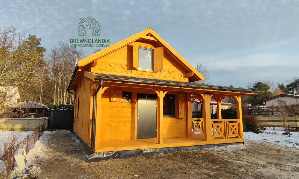 Domek rekreacyjny całoroczny CRP10 - 35m²