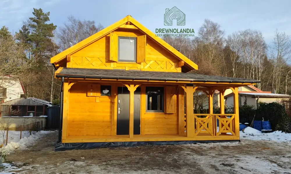 Domek rekreacyjny całoroczny CRP10 - 35m²