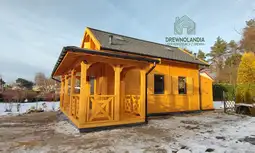 Domek rekreacyjny całoroczny CRP10 - 35m² - zdjęcie 9