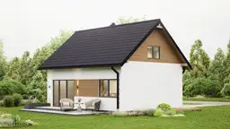 Najtańszy Dom Całoroczny w Polsce CLT3 – WT2021 – 50 m² + Poddasze - zdjęcie 5