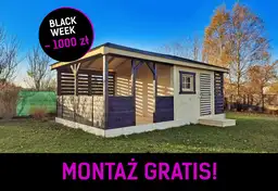 Altana Premium z Domkiem i Drewutnią Ludwik v3 6×4 m - zdjęcie 1