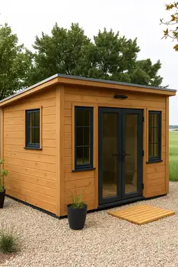 Drewniany Domek narzędziowy Grzegorz - 3,5x3,5m  - zdjęcie 1