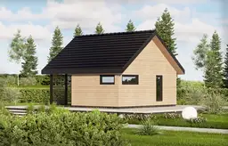 Domek całoroczny WT2021 CRA51 - wersja - V2 - 35 m² - zdjęcie 5