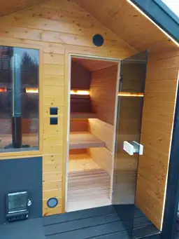 Sauna Fińska z piecem opalanym drewnem 2 - zdjęcie 5