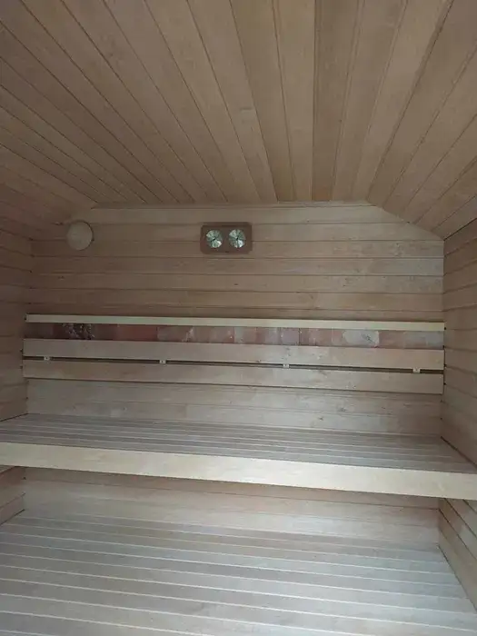 Sauna Fińska z piecem opalanym drewnem 2