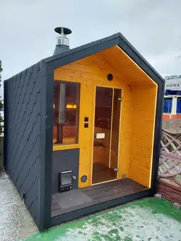 Sauna Fińska z piecem opalanym drewnem 2 - zdjęcie 3