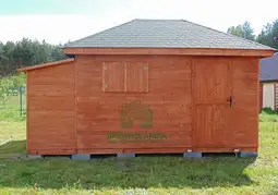 Drewniany Domek narzędziowy Jerzy - 4x3m  - zdjęcie 7
