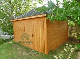 Drewniany Domek narzędziowy Jerzy - 4x3m  - zdjęcie 17