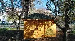 Drewniany Domek narzędziowy Jerzy - 4x3m  - zdjęcie 18