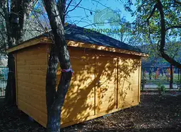 Drewniany Domek narzędziowy Jerzy - 4x3m  - zdjęcie 23