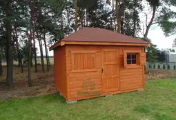 Drewniany Domek narzędziowy Jerzy - 4x3m  - zdjęcie 39