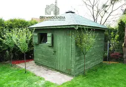 Domek gospodarczy z drewna Filip - 3x3m  - zdjęcie 19