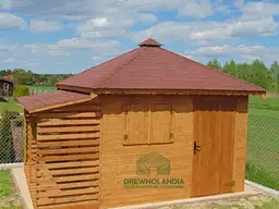 Domek gospodarczy z drewna Filip - 3x3m  - zdjęcie 27