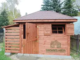 Domek gospodarczy z drewna Filip - 3x3m  - zdjęcie 30