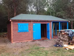 Domek narzędziowy z drewna Kacper - 4,5x3m z drewutnią  - zdjęcie 38