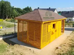 Domek gospodarczy do dużego ogrodu Kacper Bis - 6x4m - zdjęcie 5