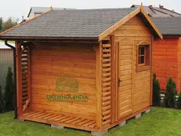 Domek gospodarczy z drewna Bonifacy - 3x2,5m  - zdjęcie 56