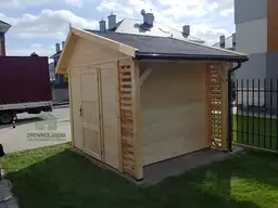 Domek gospodarczy z drewna Bonifacy - 3x2,5m  - zdjęcie 64