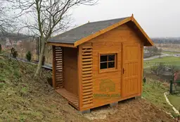 Domek gospodarczy z drewna Bonifacy - 3x2,5m  - zdjęcie 67