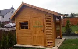 Domek gospodarczy z drewna Bonifacy - 3x2,5m  - zdjęcie 69