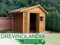 Domek gospodarczy z drewna Bonifacy - 3x2,5m  - zdjęcie 70