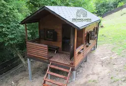 Drewniany Domek Dla Dzieci Kitty III - 2,8x2m - zdjęcie 19