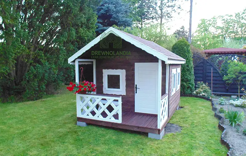 Drewniany Domek Dla Dzieci Kitty III - 2,8x2m