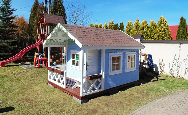 Drewniany Domek Dla Dzieci Kitty III - 2,8x2m